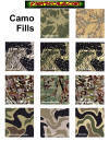 Camouflage Decals and Stickers