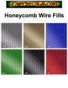 Honeycomb Wire Decals and Stickers
