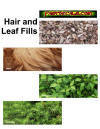 Leaf and Hair Decals