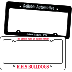 Image of License Plate Frames