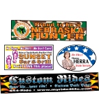 Image of 4-Color Process Bumper Stickers