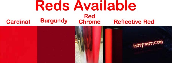 Reds Available for Thin Red Line Decals