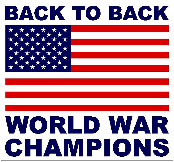 usa back to back world war champs