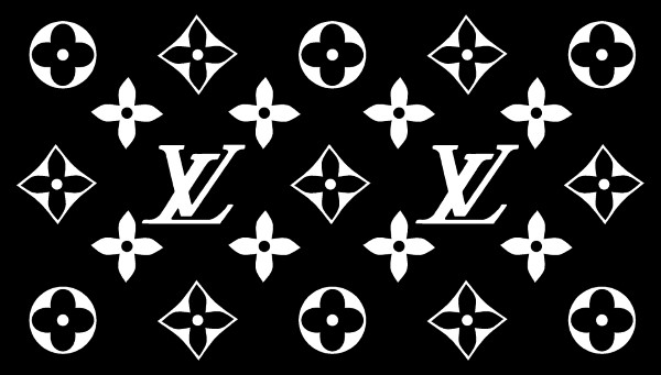 Louis Vuitton Logo Pattern Vector