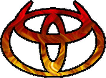 toyota devil horn logo #4